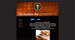 Desktop Screenshot of institutebar.com